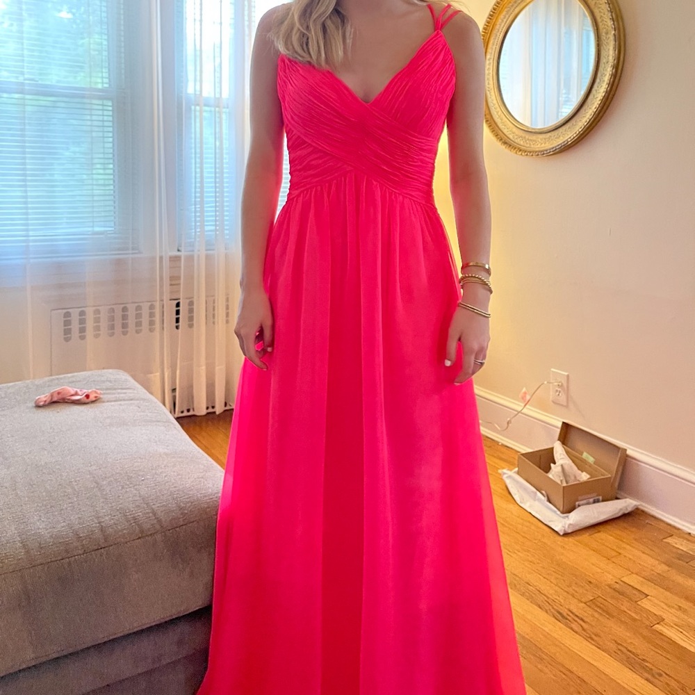 Hot Pink Formal Dress - Picture 3 of 11